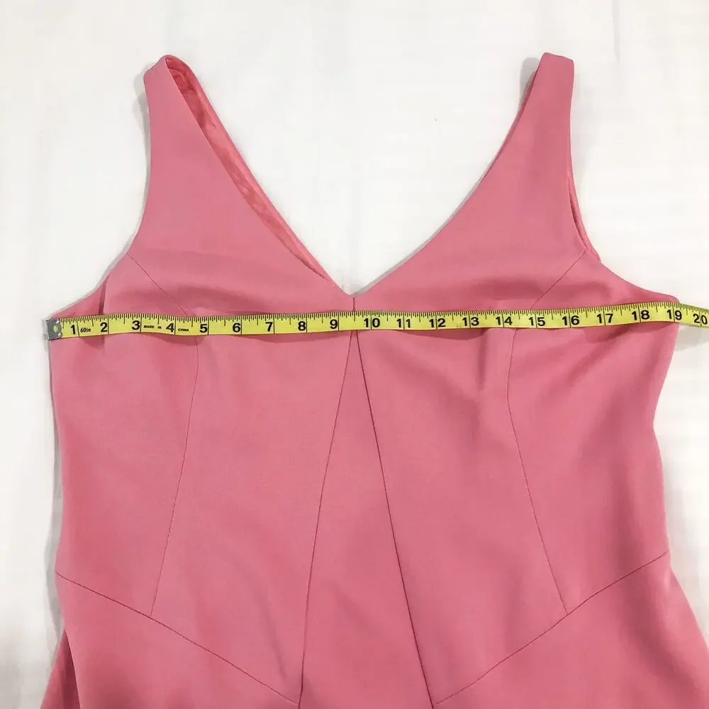 Bloomingdales Geranium Pink Midi Dress - Picture 7 of 10